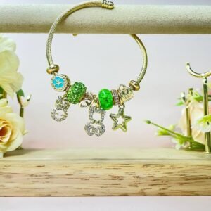 Pulsera Estilo Pandora Dorada