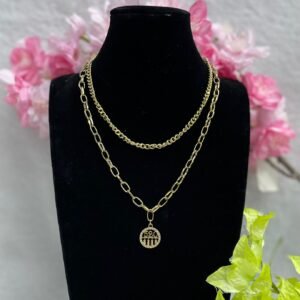 Cadena Doble Dijen de fantasia