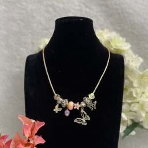 Collar Estilo Pandora Mariposa (Fantasia Premium)