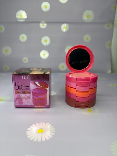 Blush de 5 tonos con espejo - Imagen 2