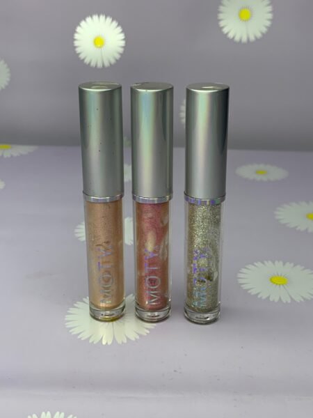 sombras de ojos liquidas con glittler