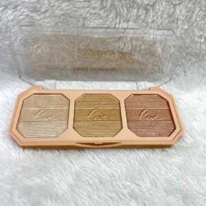 Paleta de iluminadores de maquillaje