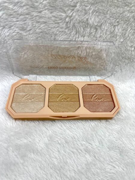 Paleta de iluminadores de maquillaje