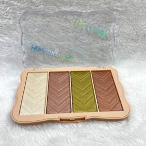 Paleta de iluminadores de maquillaje