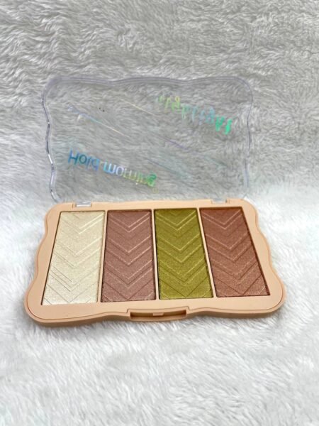 Paleta de iluminadores de maquillaje