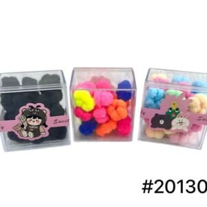 Set de colitas para el cabello