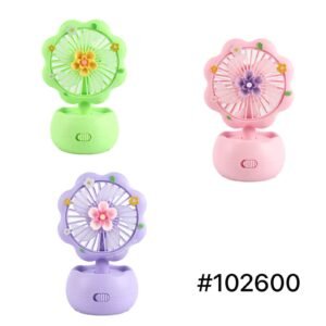 Mini Ventilador de escritorio de flores