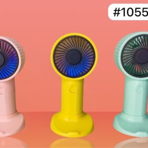 Mini ventilador de mano LED