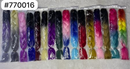 Trenza tricolor