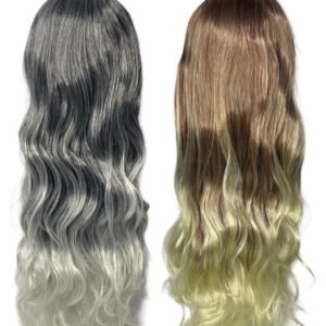 Peluca Teñida con Ondas