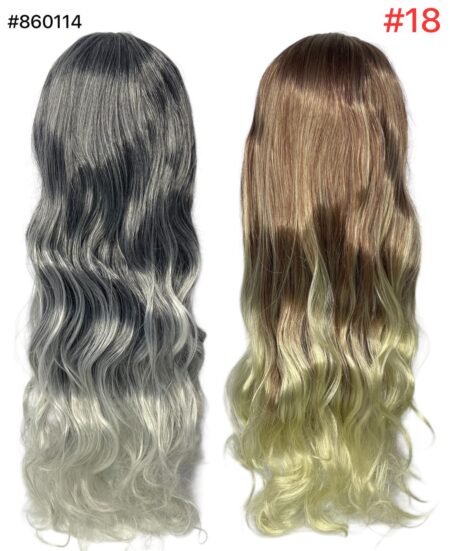 Peluca Teñida con Ondas