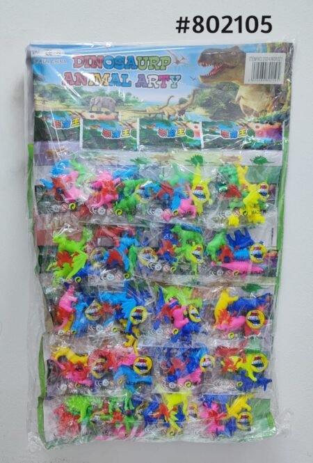 RISTRA DINOSAURIOS DE COLORES